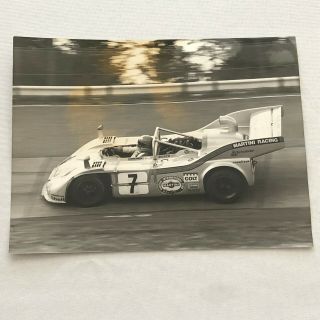 Vintage Racing Photo Photograph 1975 1000 Km Du Nurburgring Race Porsche 908 Car