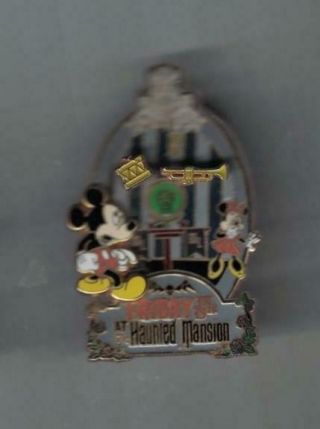 Disney Friday The 13th Haunted Mansion Mickey Mouse With Knight Pin Le 1500