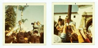 Robert Kennedy Orig May 28,  1968 Candid Photos At Santa Barbara Court House Rare