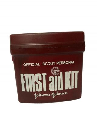 Vintage Official Scout Personal First Aid Kit