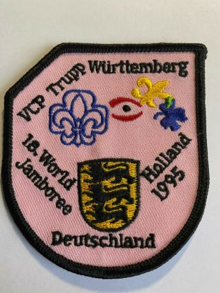 1995 World Scout Jamboree German Contingent Vcp Trupp Wurttemberg Contingent