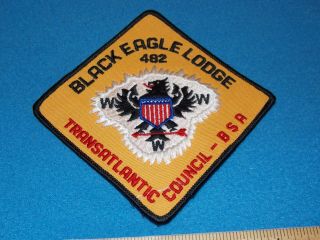 Black Eagle Lodge 482 X Patch - Transatlantic Council
