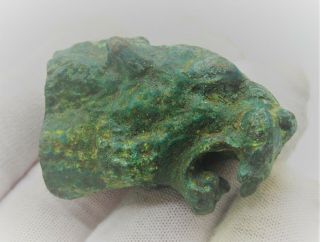 European Finds Ancient Roman Bronze Panther 