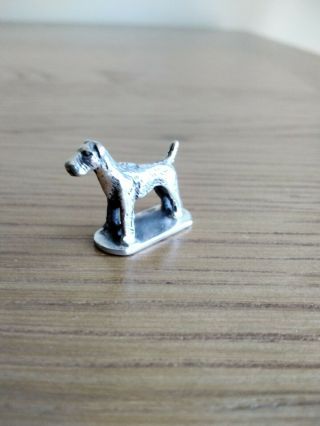 Solid Silver Miniature Lakeland Terrier