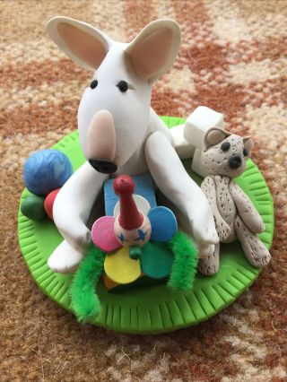 English Bull Terrier,  Bully,  Staffy Cute Baby Nursery Ornament Gift Fun