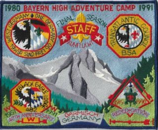Transatlantic Council - 1980 - 1991 Bayern High Adventure Camp Staff