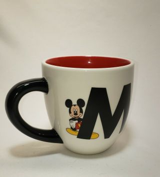 Authentic Disney Parks Mickey Mouse Ceramic Mug - Large.