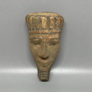 Rare Antique Ancient Egyptian King Akhenaten Head Bust 1353 - 1336 Bc