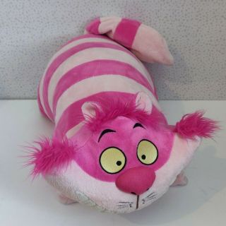 Disney Parks Cheshire Cat Pillow Pet Alice In Wonderland Plush Pal Soft Toy