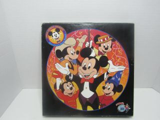 1995 Disneyana Convention Mickey Plate Walt Disney World Limited Edition 3000