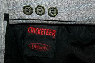 Vtg 60s Cricketeer 3 Piece Suit Men 