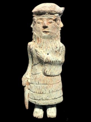 Rare Ancient Luristan Bronze 4 Headed Statue 1000bc (2)