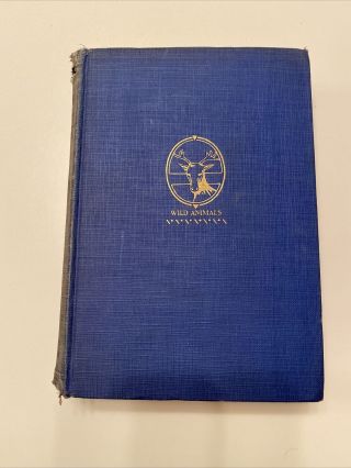 1928 Boy Scouts Library Of Pioneering And Woodcraft Seton Volume 6 Wild Animals