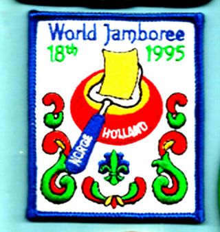 Netherlands 1995 18th Wj World Jamboree,  Norway Contingent,  Official,  Boy Scout