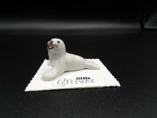 Little Critterz Harp Seal Pup " Torpedo " Porcelain Figurine Lc202
