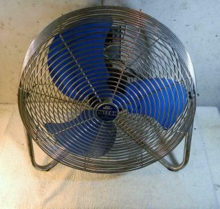 Vintage Patton High Velocity Air Circulator Fan U2 - 1887 18 " 3 Speed