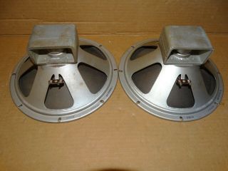 2 X 10 " Vintage Rola Instrument Speakers 8 Ohm Smooth Cones (2 Available)