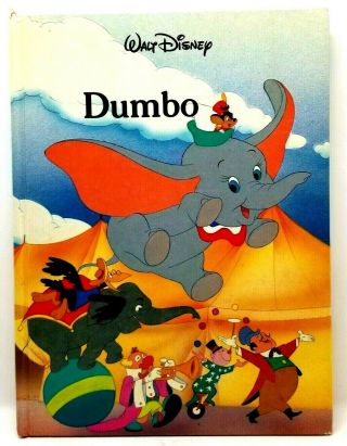 Dumbo Walt Disney Hardcover Book 1986 Twin Books Storybook Classic Vtg.  (G13) 2