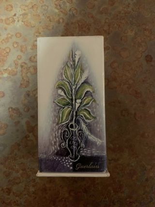 Vintage GUERLAIN ODE 2/3 oz / 19.  7 ml Parfum Perfume,  Rare Empty Bottle W Box 2