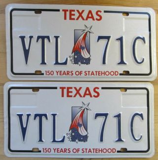 Texas 150 Years Of Statehood 1990 