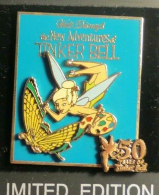 Disney Wdw 50 Years Of Tinker Bell Series 5 May Painting Butterfly Le 5000 Pin