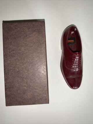 Vtg Salesman Sample/presentation/advertisement Jarman Labeled Shoe And Box
