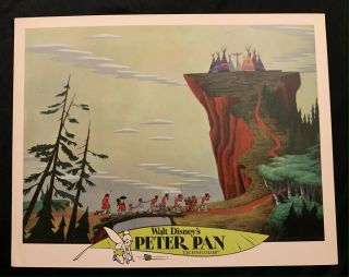 Peter Pan Lobby Card R71 Walt Disney Productions Lost Boys Captured