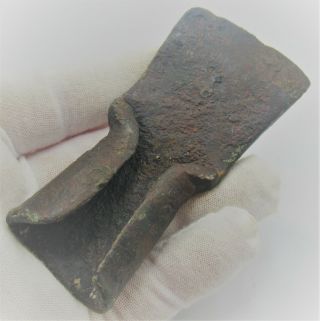 European Finds Ancient Iron Socketed Axe Head Circa 500bc - 500ad