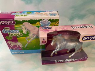 Breyer My Dream Horse Unicorn And Serendipity Unicorn Two For Price Of One