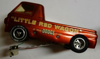Vintage Bz Maverick Slot Car " Little Red Wagon " 1/24 Scale
