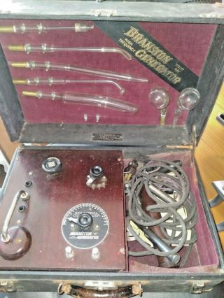Antique Medical Device Branston Violet Ray Generator