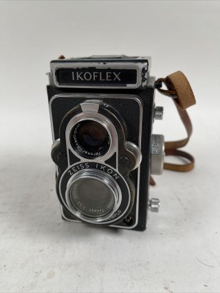 Vintage Japanese Film Camera Zeiss Ikon Ikoflex Ⅱa 75mm F3.  5