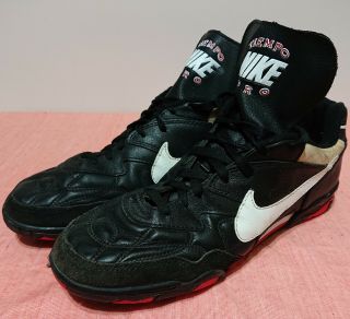 1995 Rare Nike Tiempo Pro D Turf Vintage Soccer Cleats Football Boots Us 11.  5