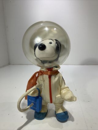Rare Vintage 1969 Apollo Snoopy Astronaut Doll Figure Nasa Moon Landing Complete
