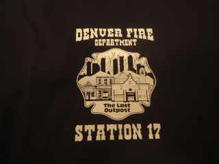 Denver Colorado Fire Department Station 17 Shirt 2x - Large