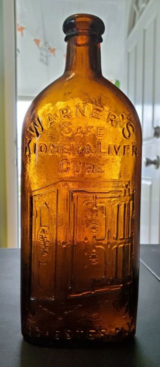 Vintage Warners Safe Kidney & Liver Cure Bottle