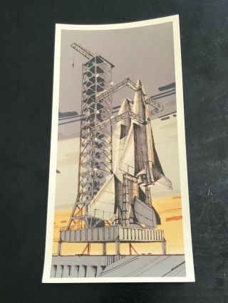 Future Space Shuttle Program Concept Art Photograph Rockwell / Nasa 4
