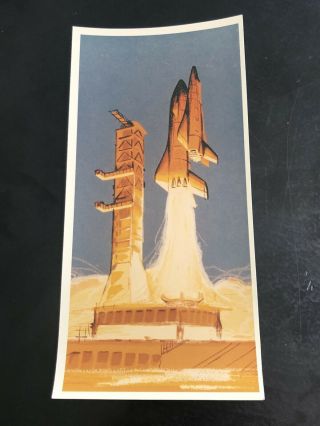 Future Space Shuttle Program Concept Art Photograph Rockwell / Nasa 2
