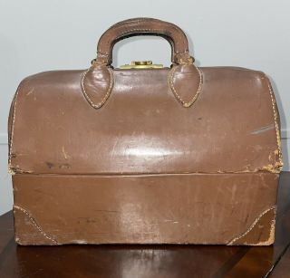 Vintage Brown Leather Emdee Doctor 