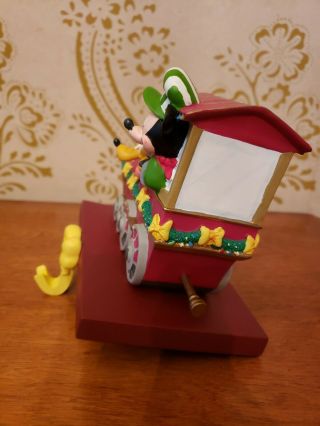 Disney Mickey Mouse and Pluto Christmas Train Stocking Holder 3