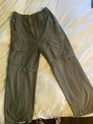 Boy Scout Of America - Youth Size Large Nylon Cargo Convertible Uniform Pants
