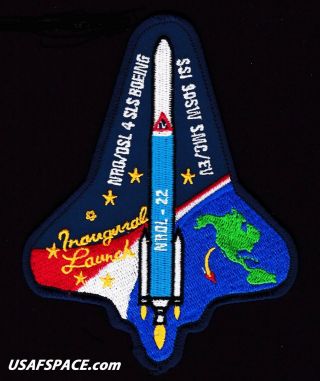 Nrol 22 Delta Iv H Inaugural Launch Vafb Usaf Dod Nro Classified Satellite Patch