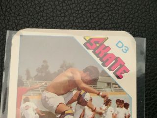 Vintage Rodney Mullen 1989 Skateboard TRUE Rookie Card Cromy PSA Tony Hawk GOAT? 2