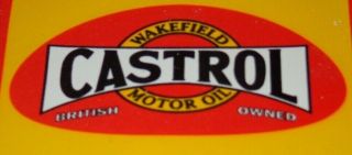 VINTAGE CASTROL WAKEFIELD MOTOR OIL 11 3/4 