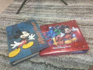 Set Of 2 Walt Disney World 2012 Photo Album & Mickey Mouse Album