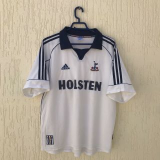 Vtg Tottenham Hotspur 1999 2001 Shirt Football Jersey Holsten Home Adidas Size L