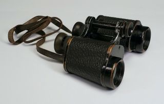 Antique Ww - I Carl Zeiss Jena Marineglas 6x Military Marine Binoculars