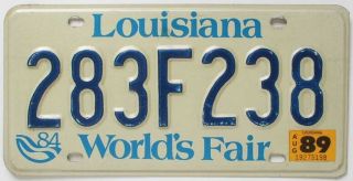 Louisiana 1989 1984 World 