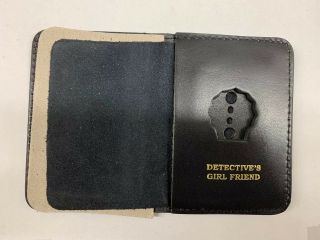 York City Detective Girlfriend Mini Shield Bi Fold Wallet And Id Holder