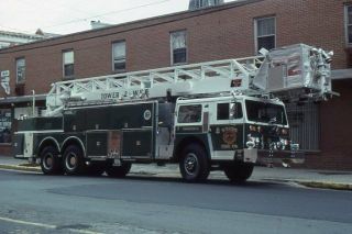 Winchester Va 1978 Hendrickson Pierce Lti Ladder Tower - Fire Apparatus Slide